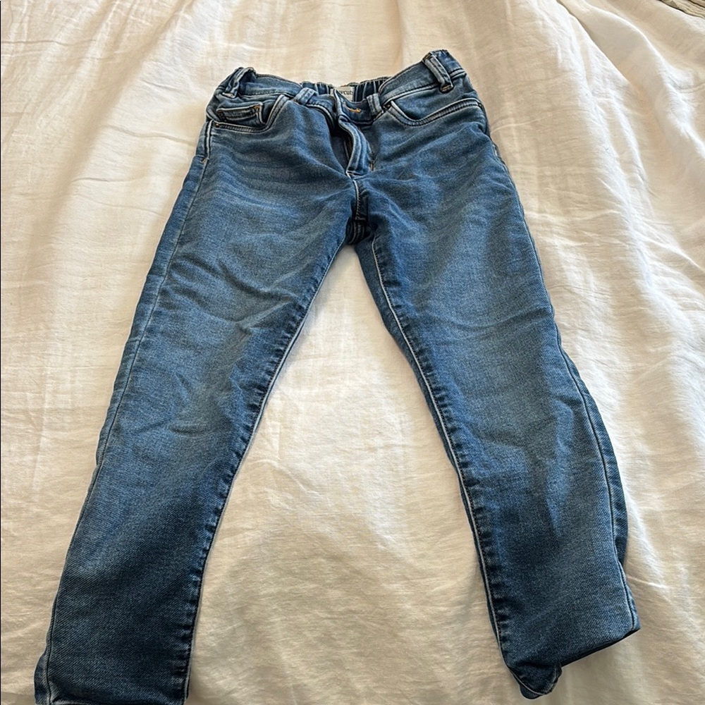 Stylish Barely-Worn Blue Denim Jeans
